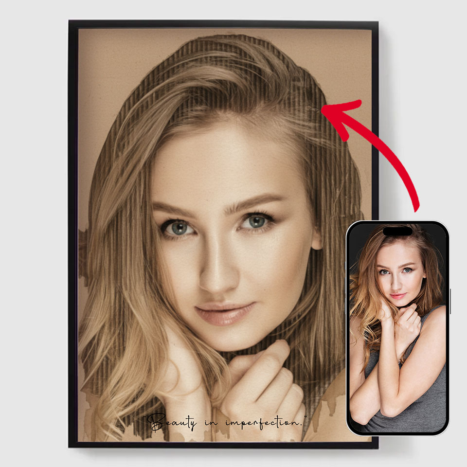 Personlig Poster - Kartongkonst - AI Poster