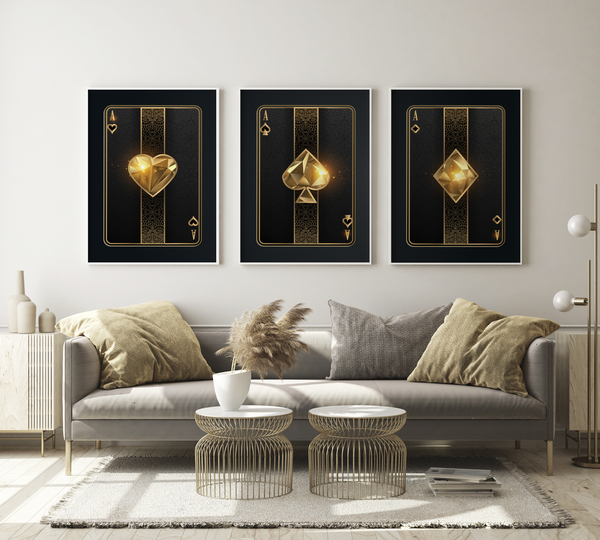 Posters -  Ess  / Set med 3
