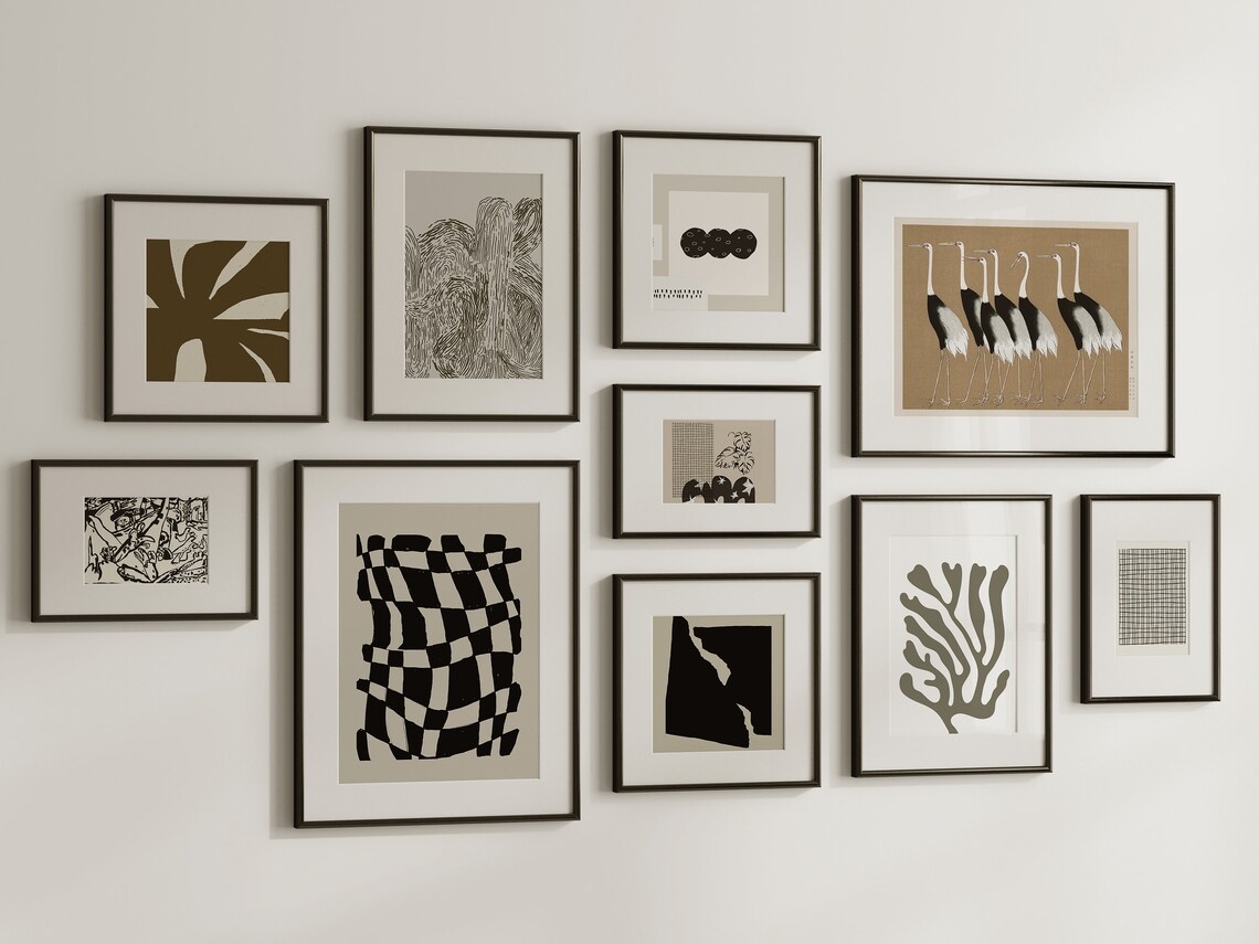 Affischer - Matisse konst / Set med 10 st