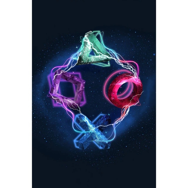 Poster -  Spel Symboler