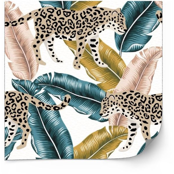 Kakelklistermärke - Luxe Leopard / 24 st