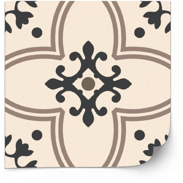 Kakelklistermärke - Vintage Kakel Antik Sömlös Design / 07 / 24 st