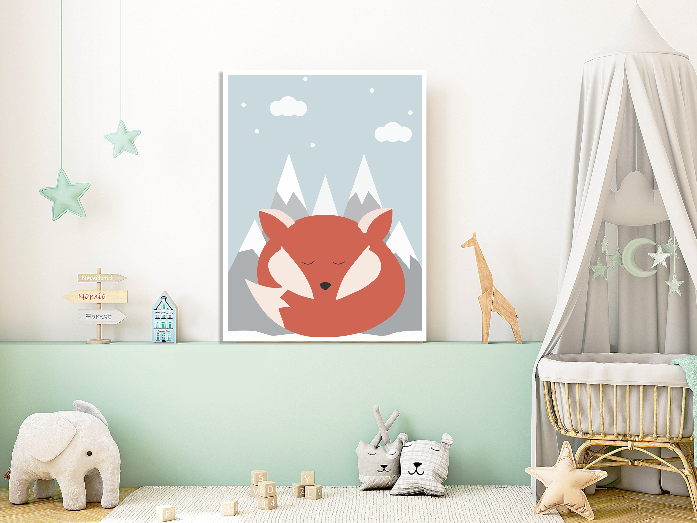 Poster - Berg och Räv