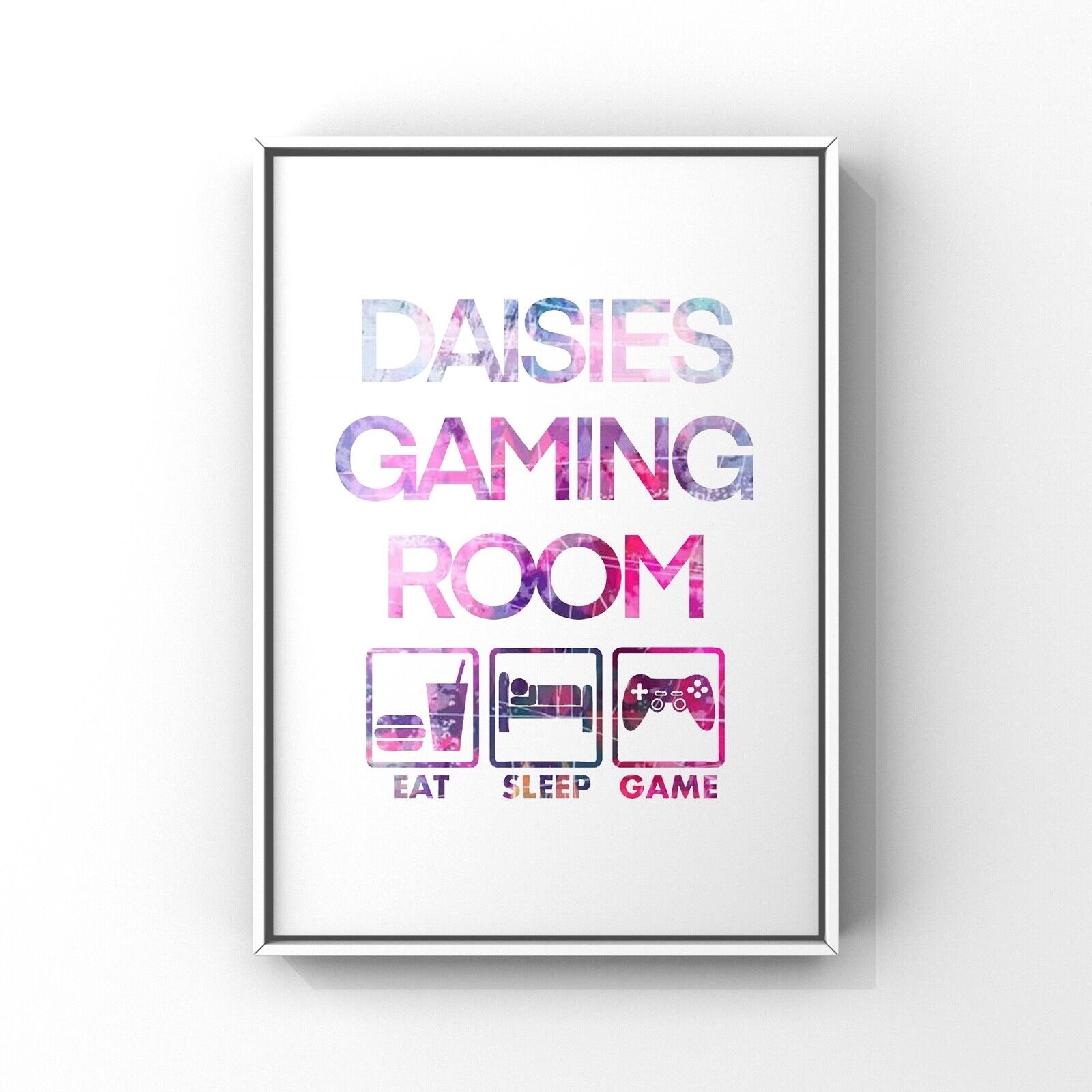 Affisch - Spel / Daisies Gaming Room