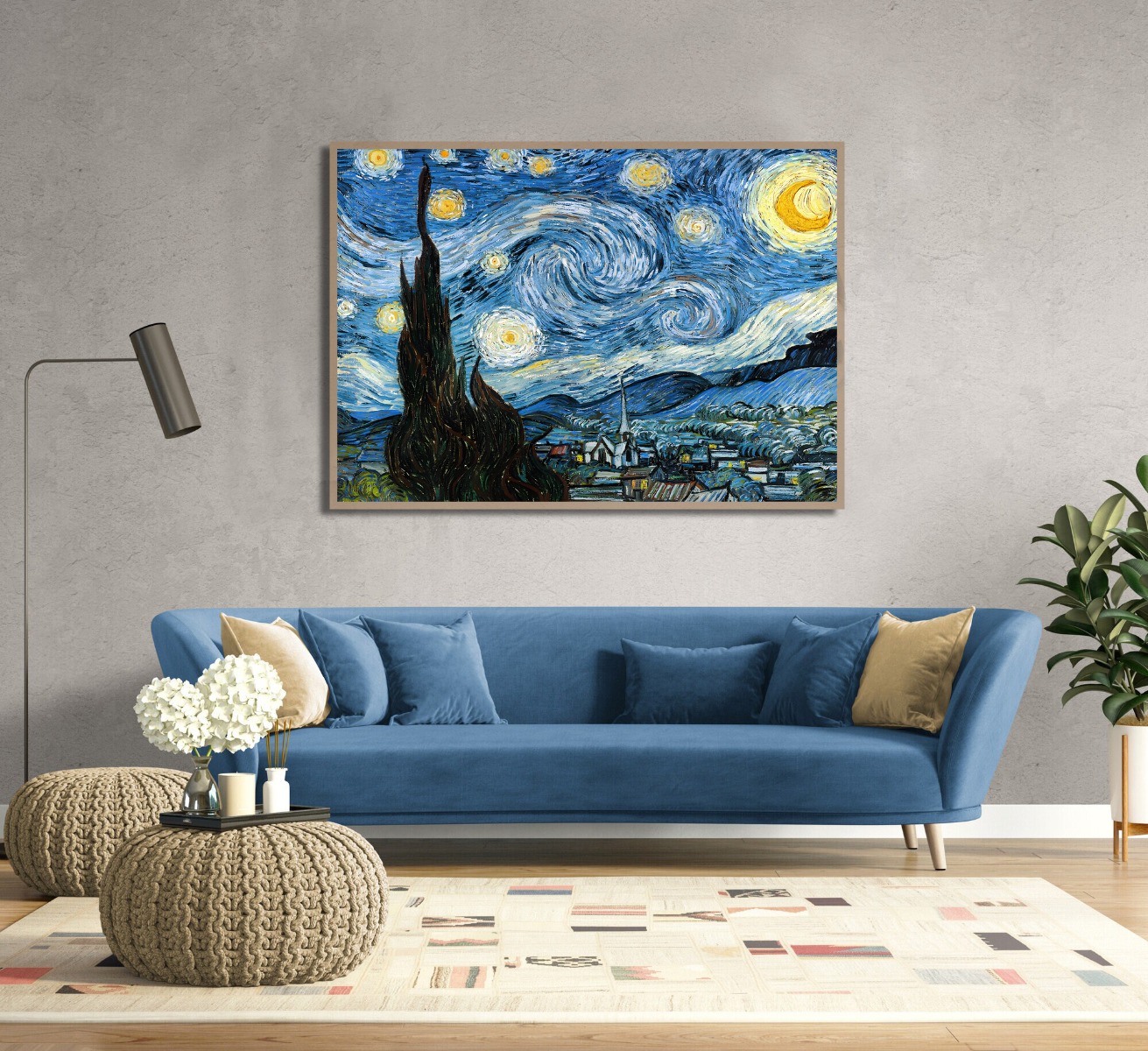 Poster - Berömd konstnär Van Gogh oljemålningsaffisch / 03