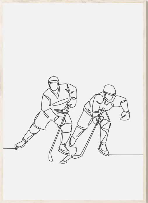 Affisch – Hockeyaffisch # 02