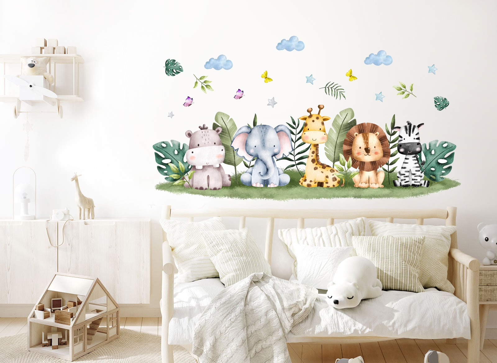 Väggdekal - Skogsdjur