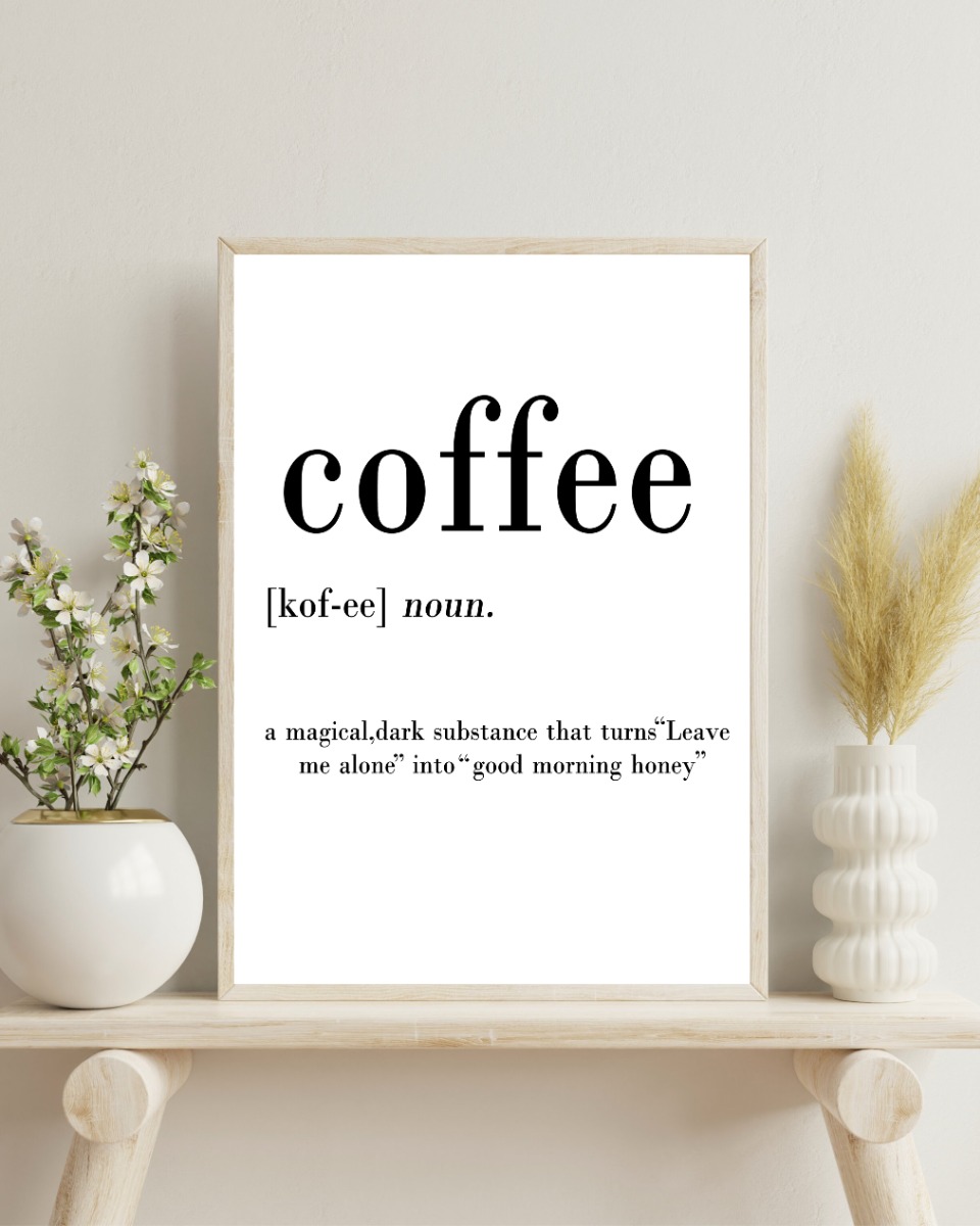 Affisch - Coffee