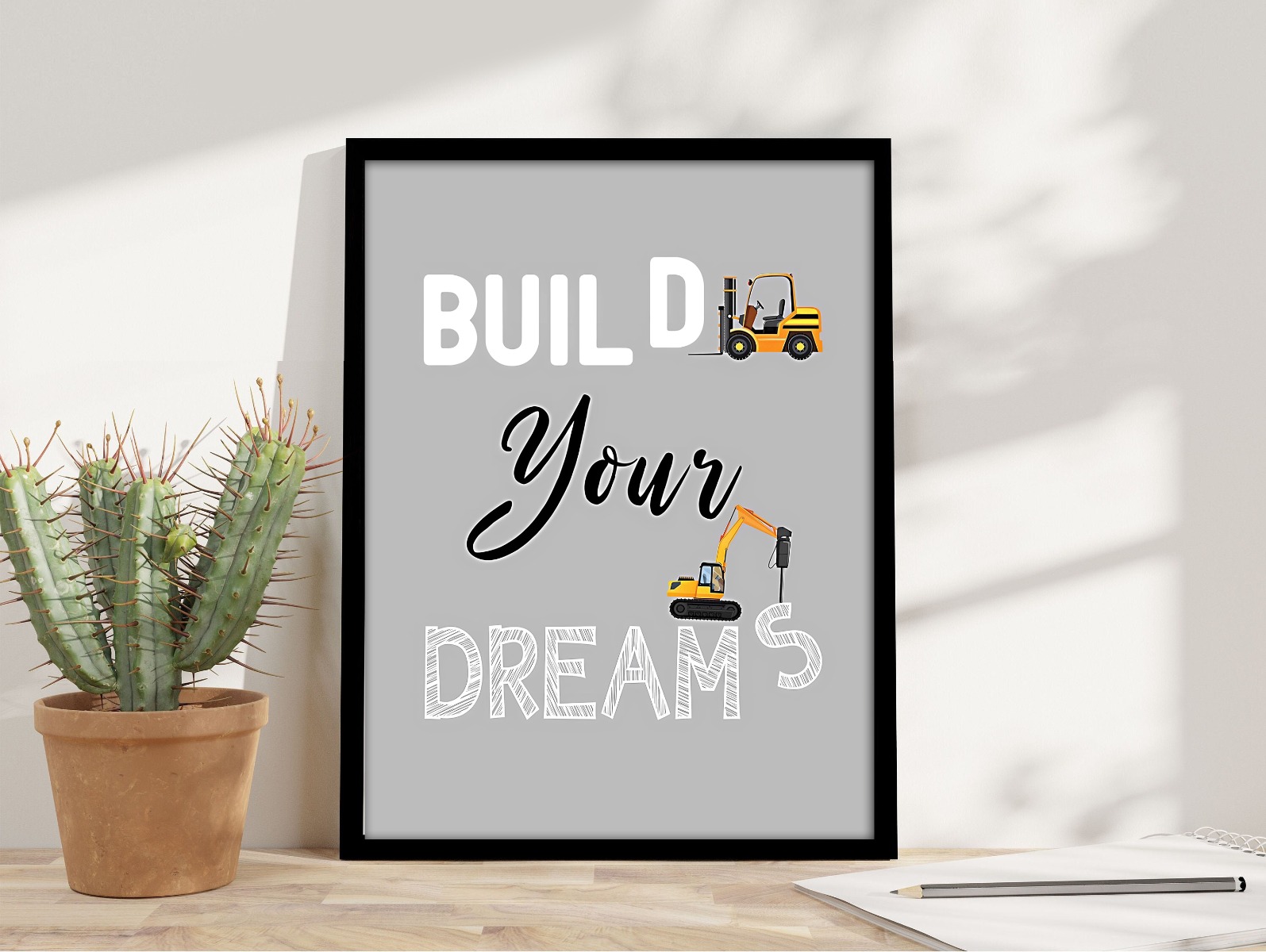 Affisch – BUILD your DREAMS / 02