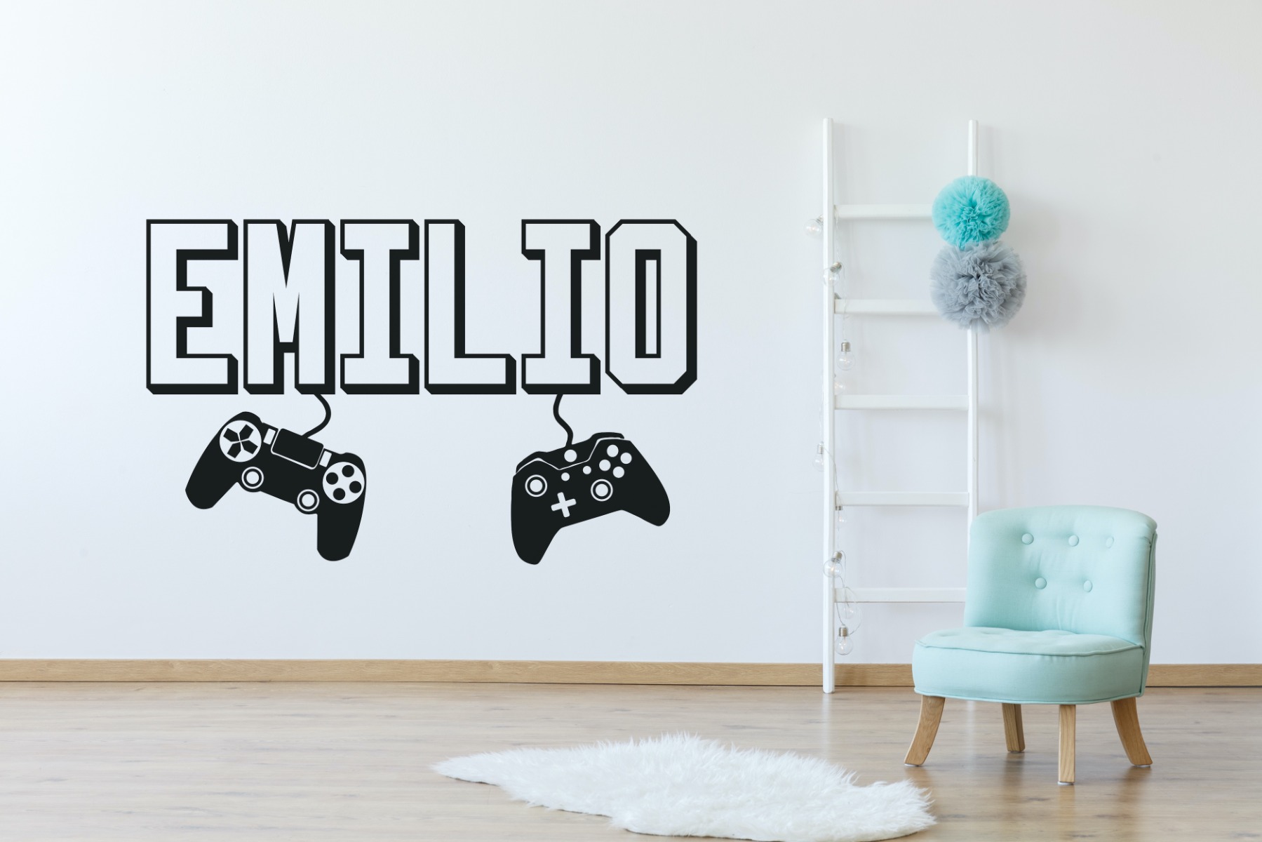 Väggklistermärken - Gaming / Styrspaken / Personlig