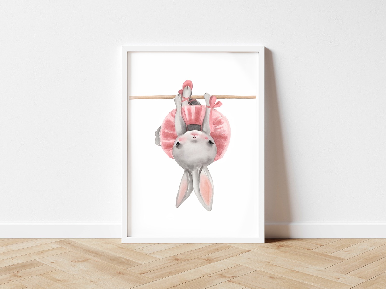 Affisch – Kanin / Rosa / 03
