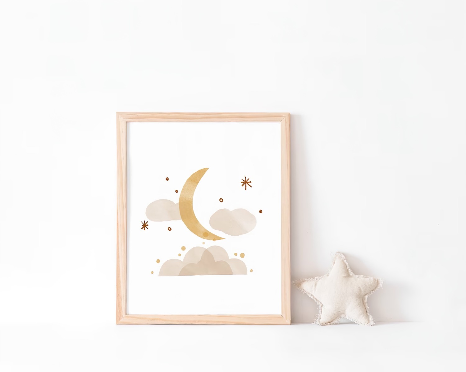 Posters – Boho Plantskola / Månen och molnet