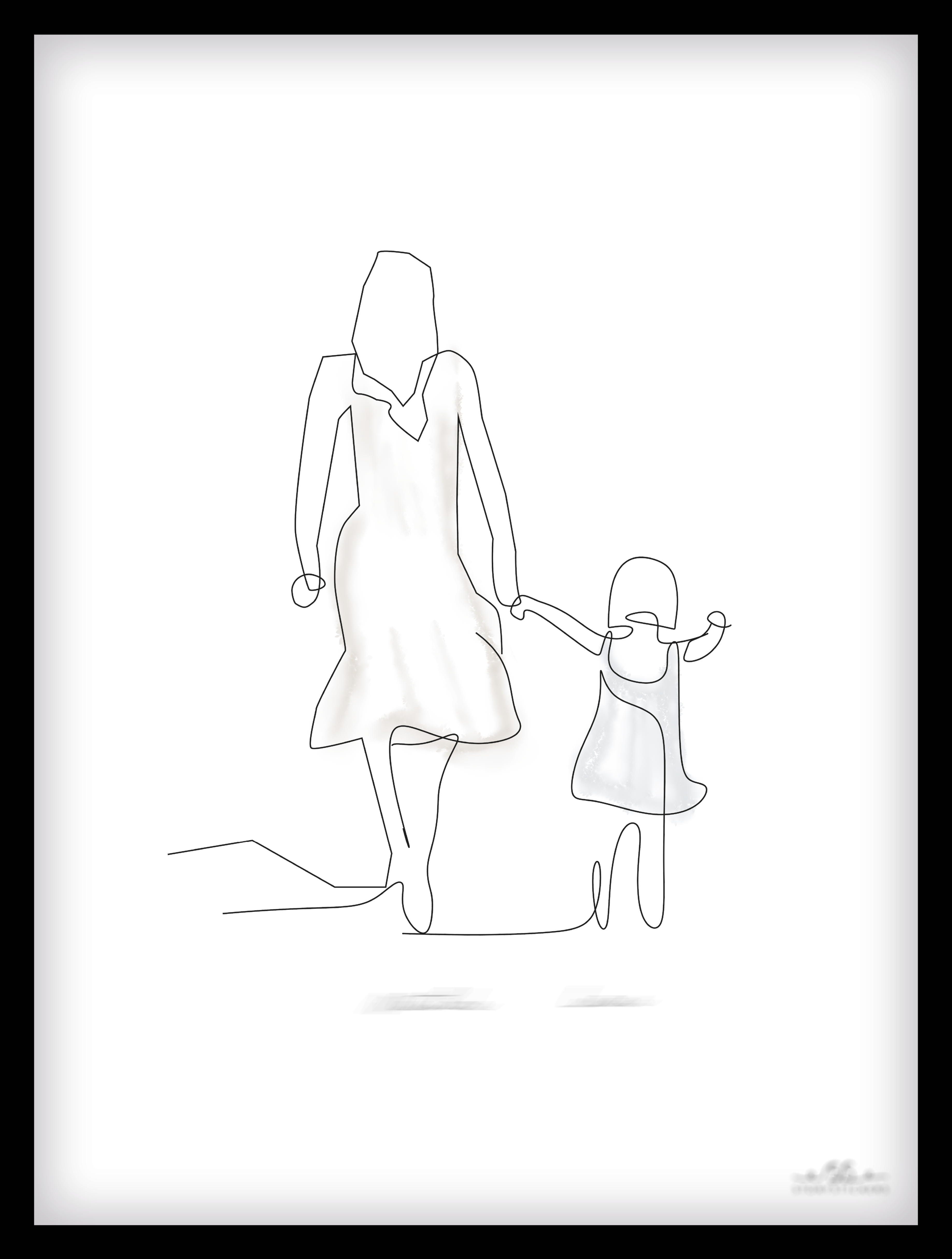 POSTER - Mor och dotter