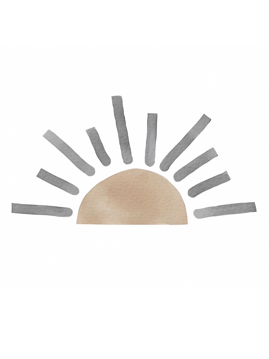 Affisch – Sol / Brun
