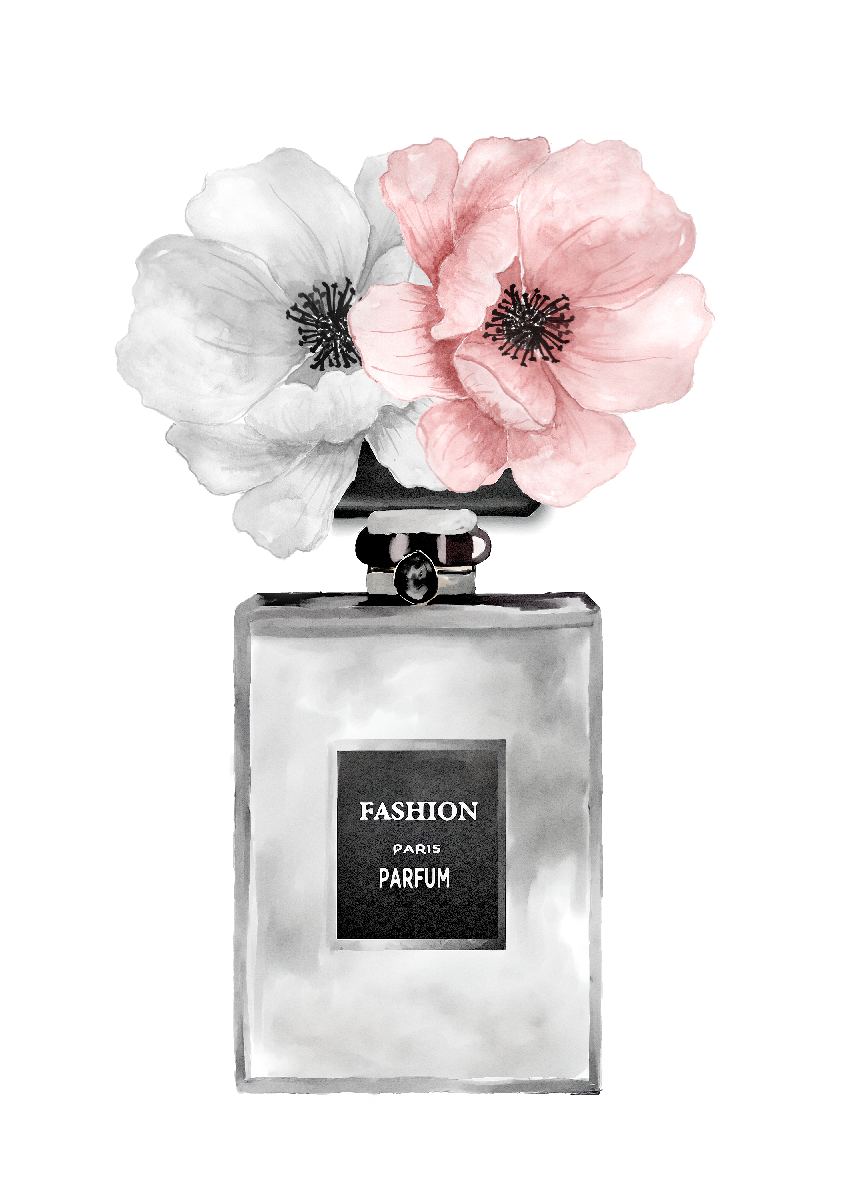 Affisch - Fashion Paris / Parfum