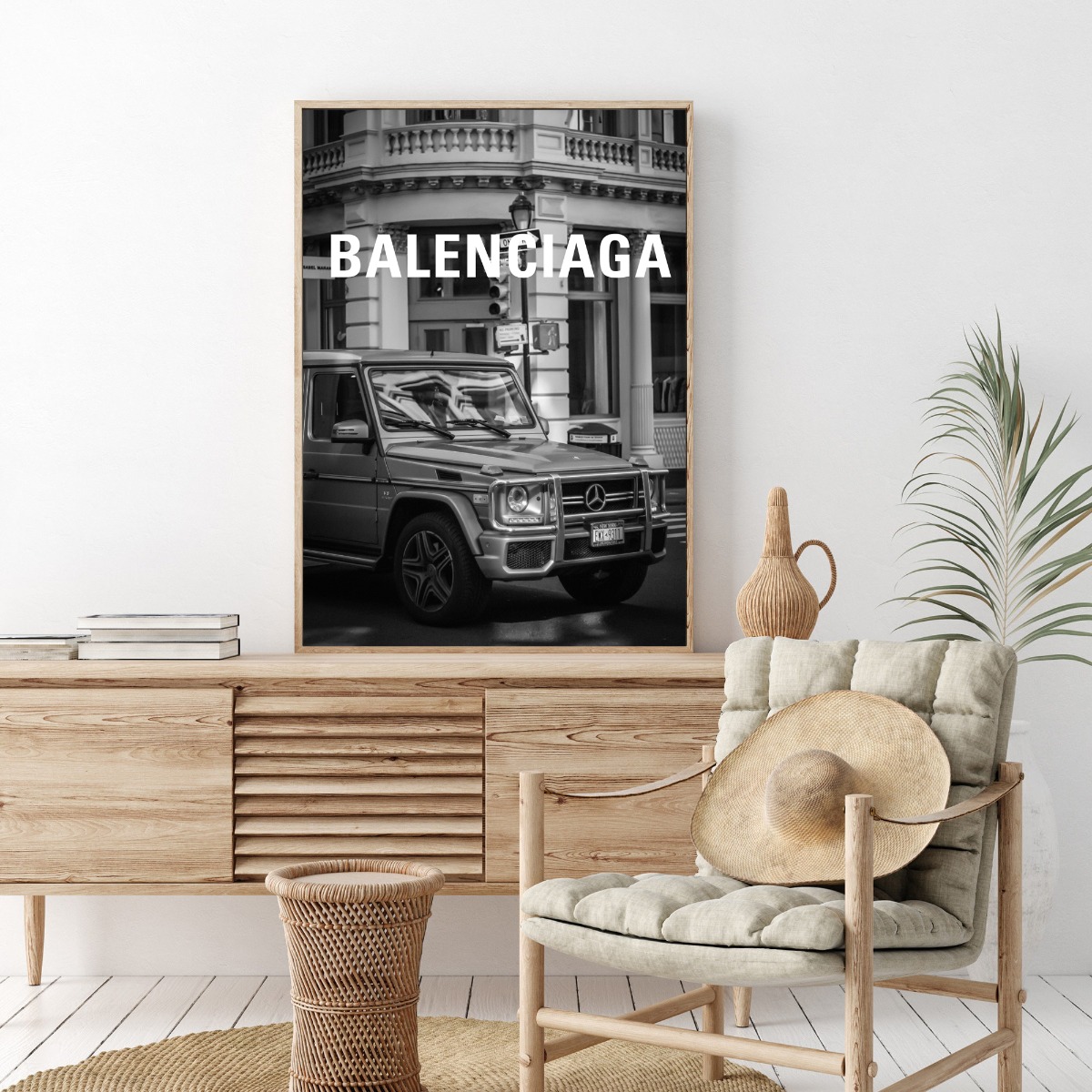 Affisch - Bilmodeaffisch / Balenciaga