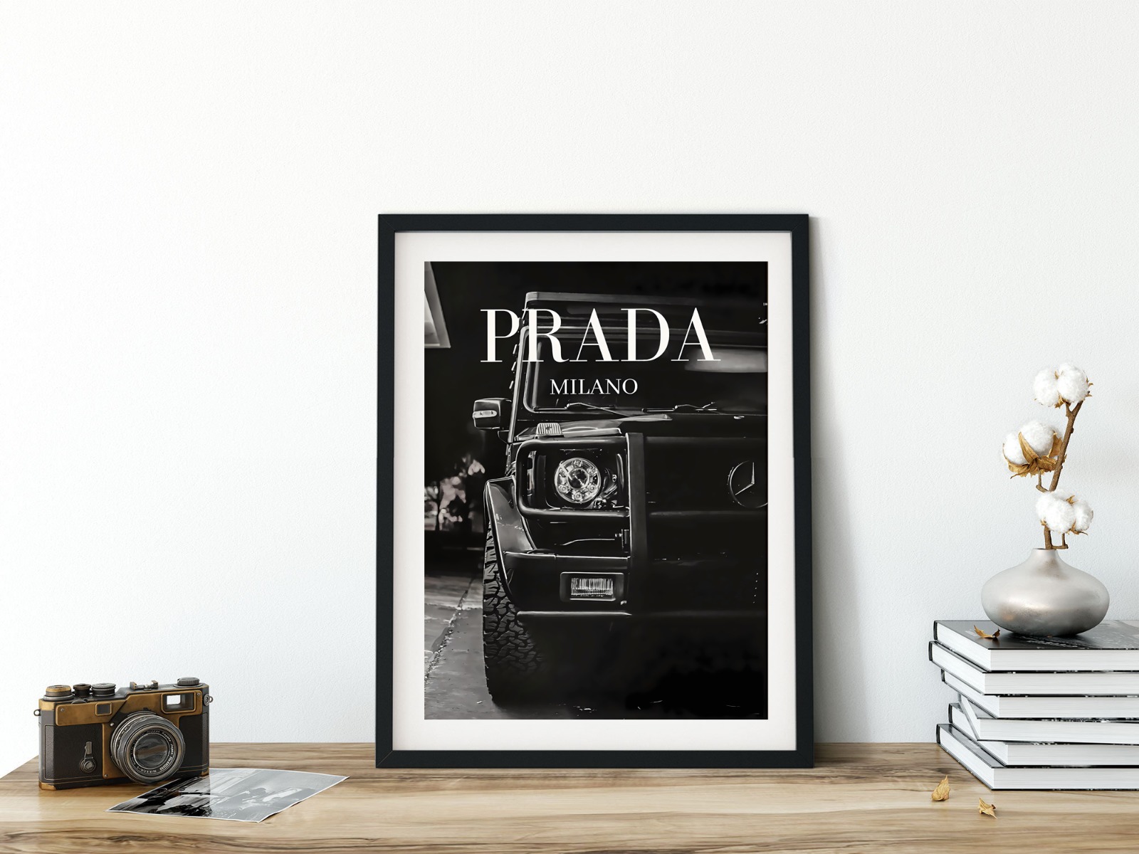 Affisch - Bilmodeaffisch / Prada Milano #2
