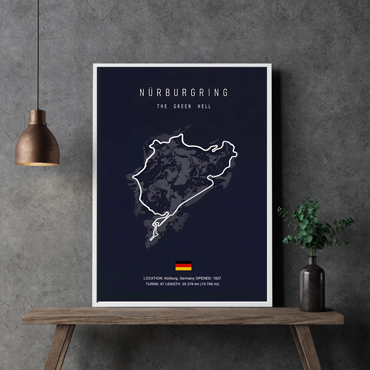 Affisch – NURBURGRING