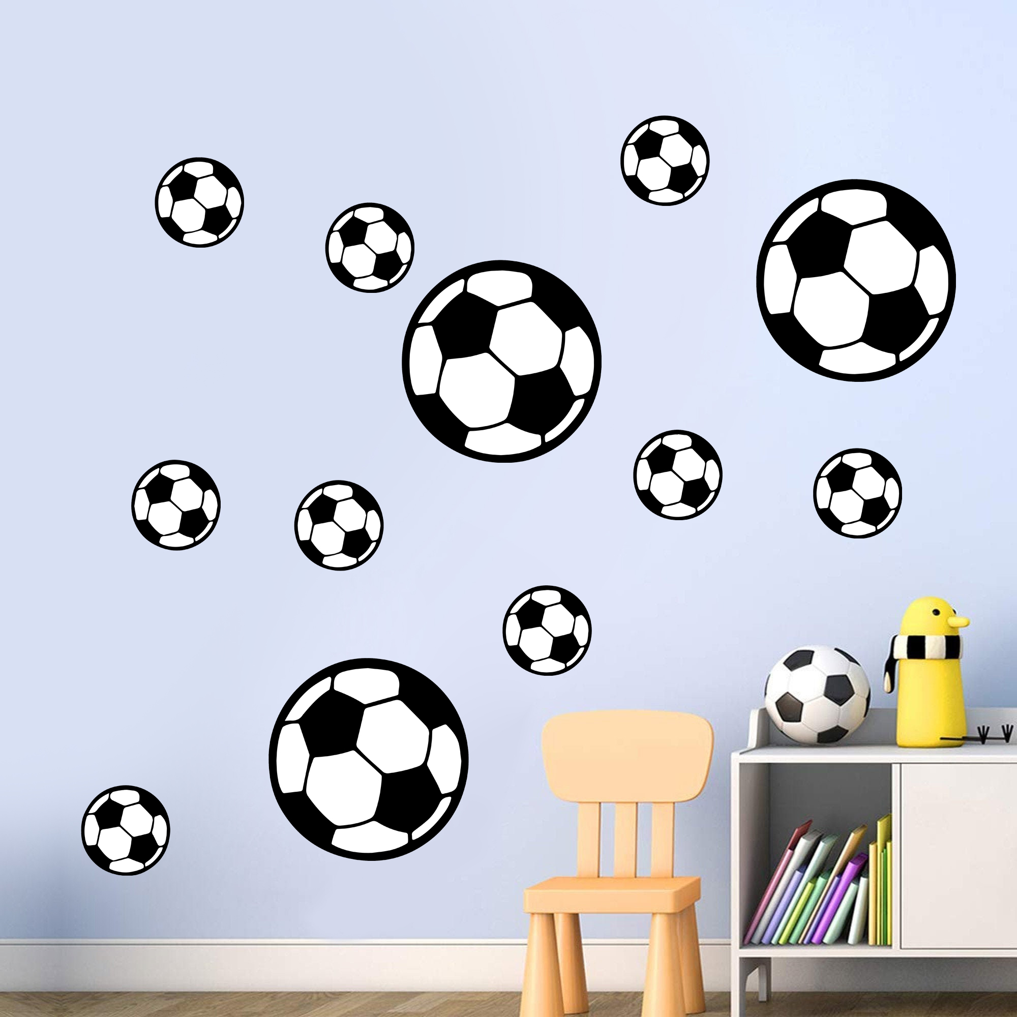 Väggklistermärke - Fotboll / 02