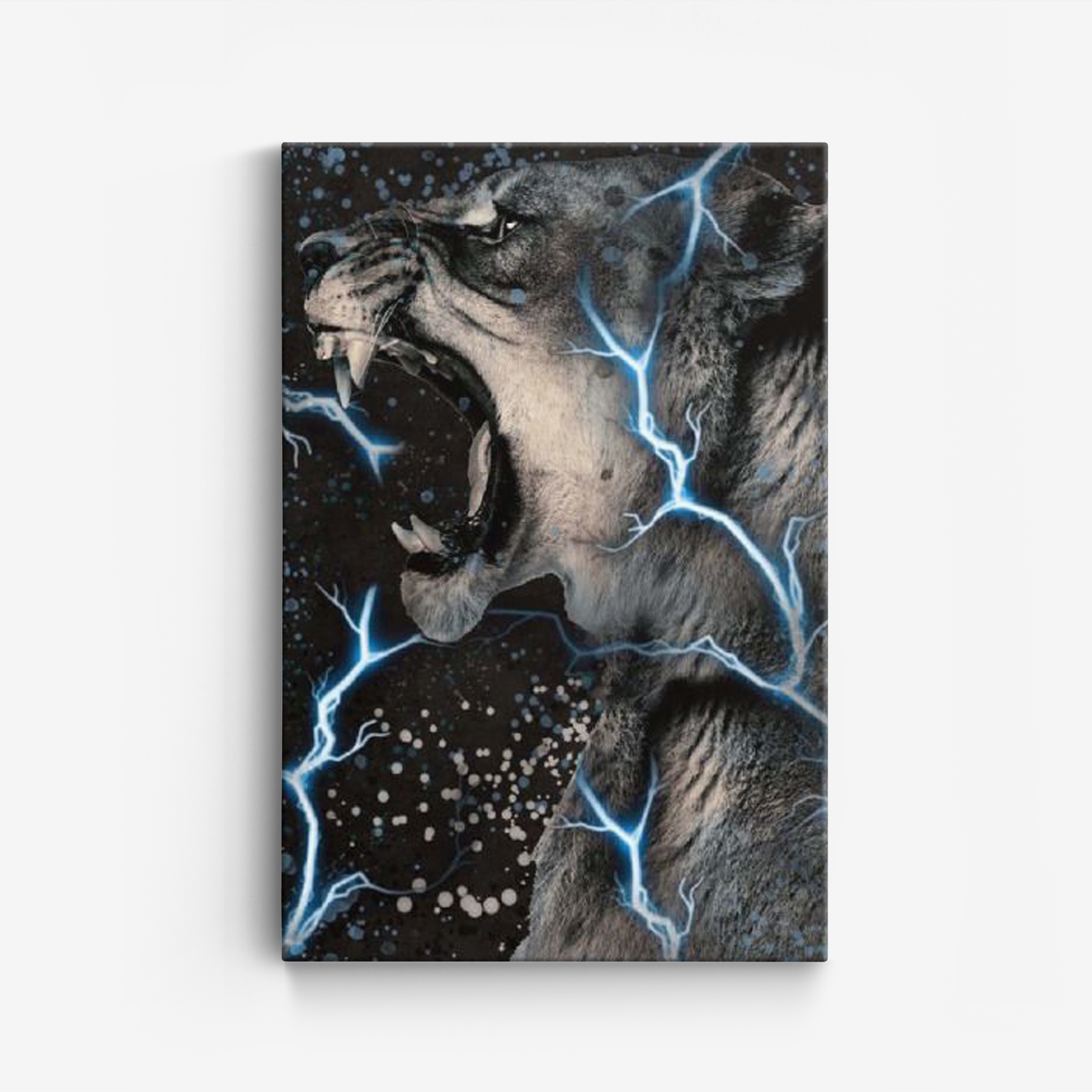 Canvas - Rytande djur