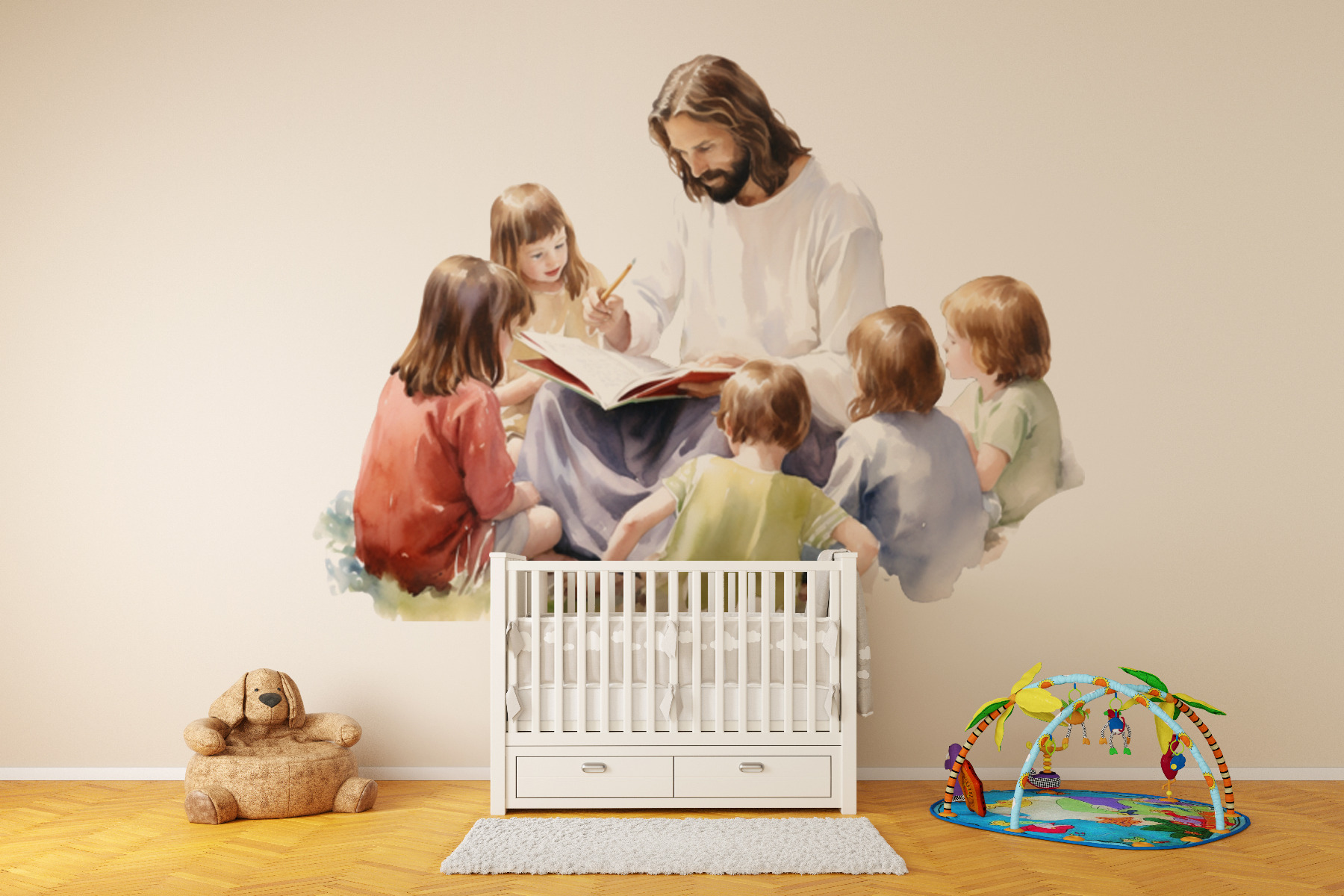 Väggklistermärke - Att predika Jesus