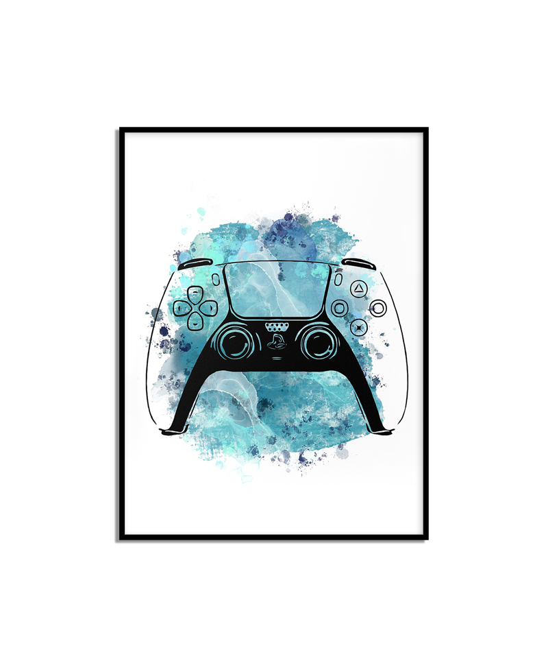 Affisch – PS5-kontroll