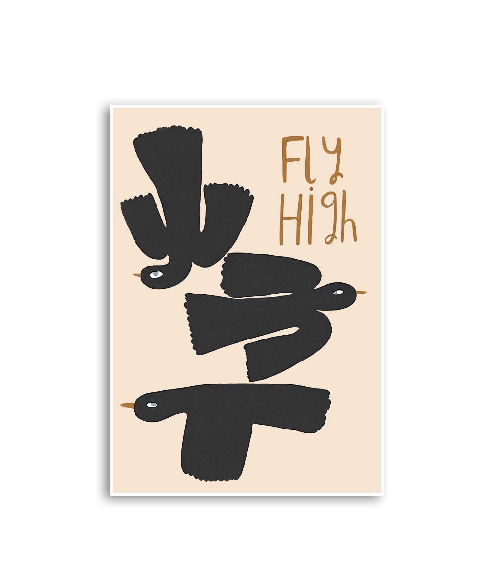 Affisch - Fly high