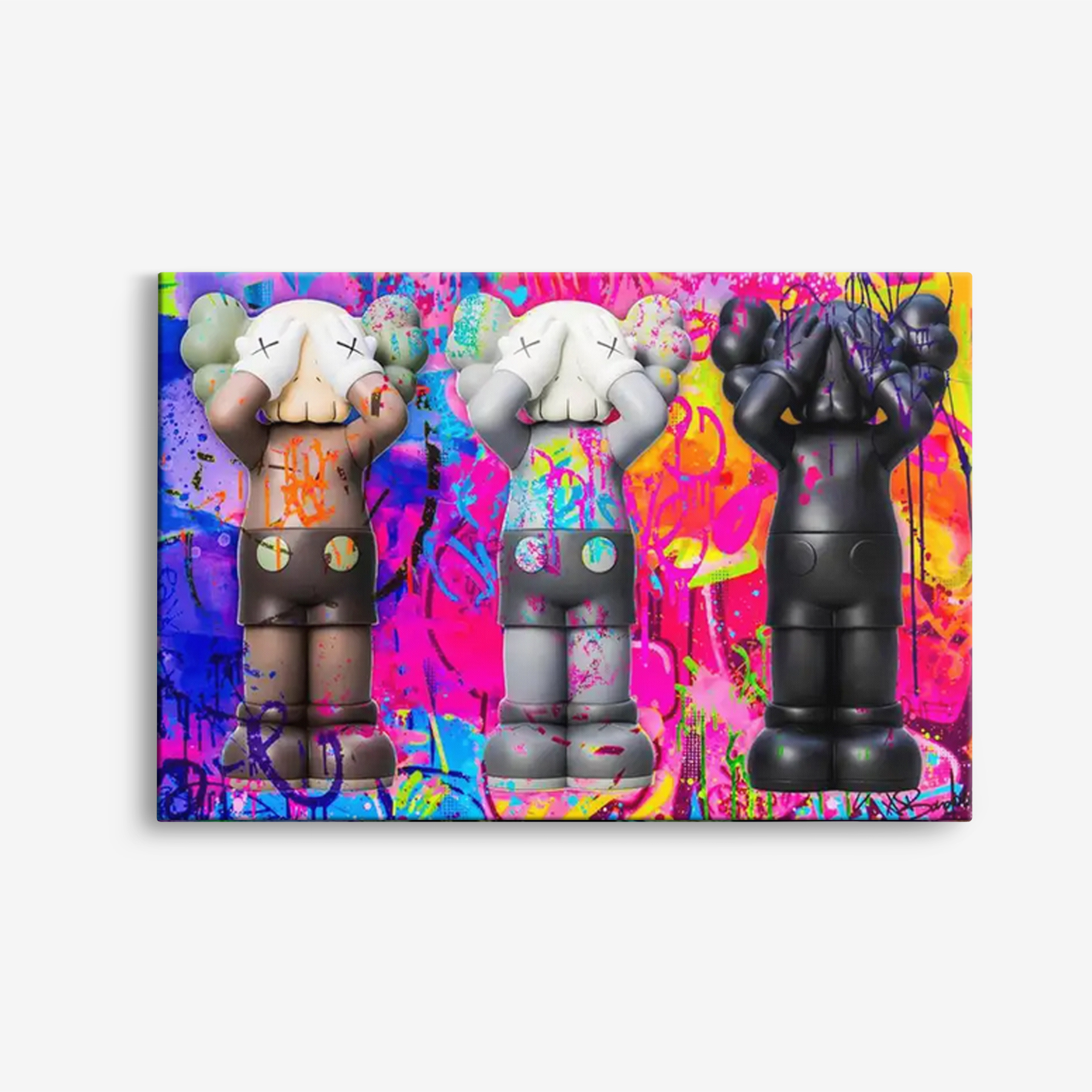 Canvas -  KawsHypebeast / Ögon stängda
