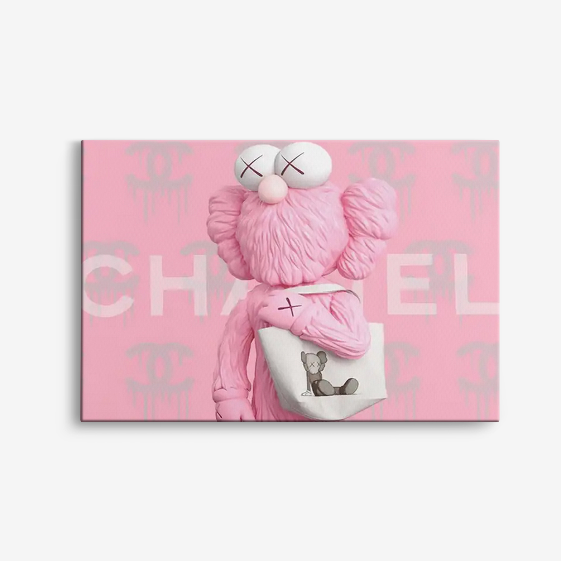 Canvas -  KawsHypebeast / Rosa / 02