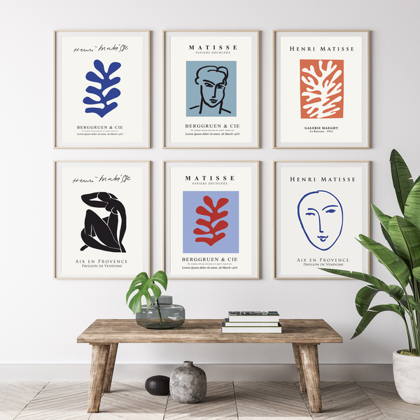 Posters – Matisse / set om 6