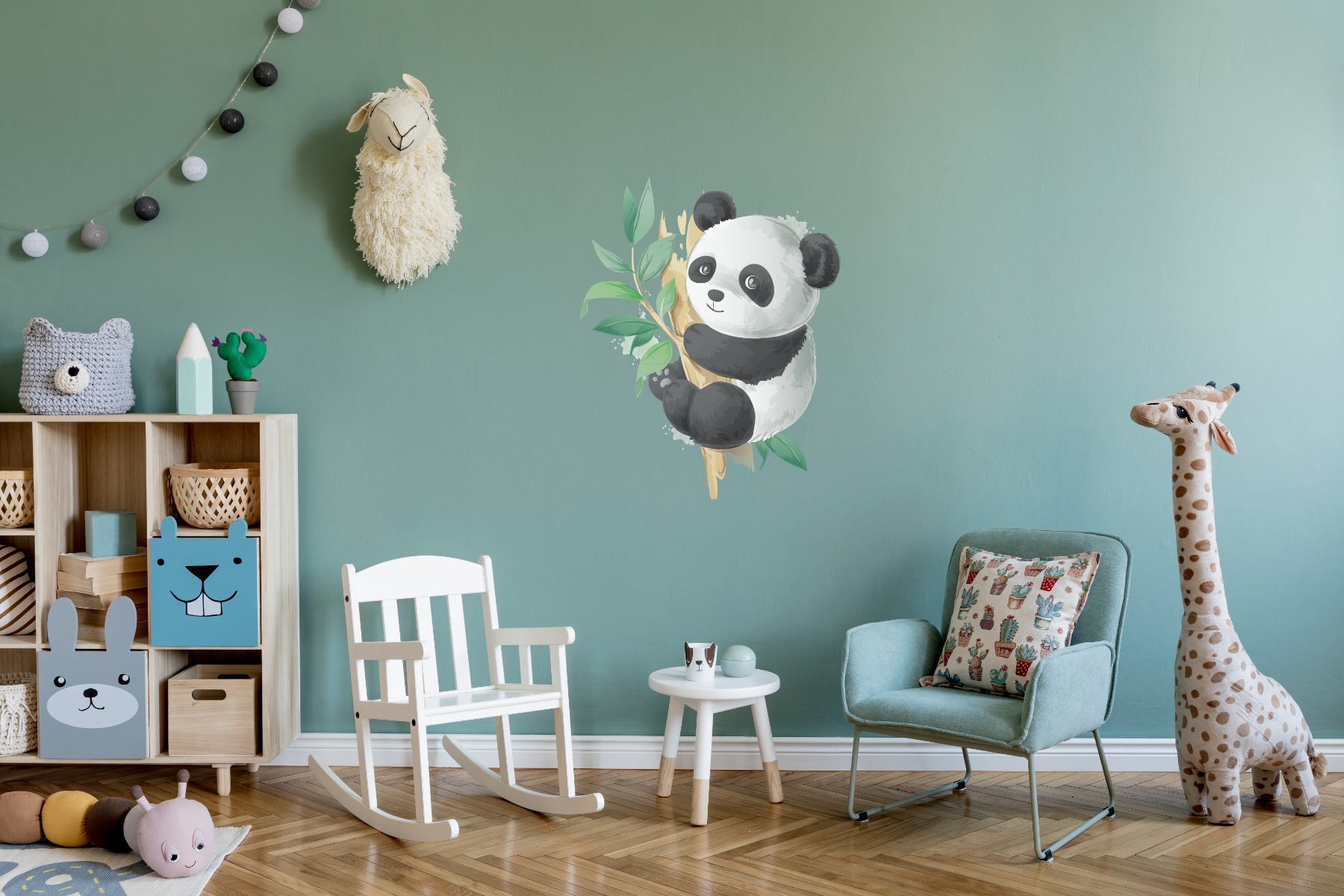 Väggdekaler – Panda i trädet