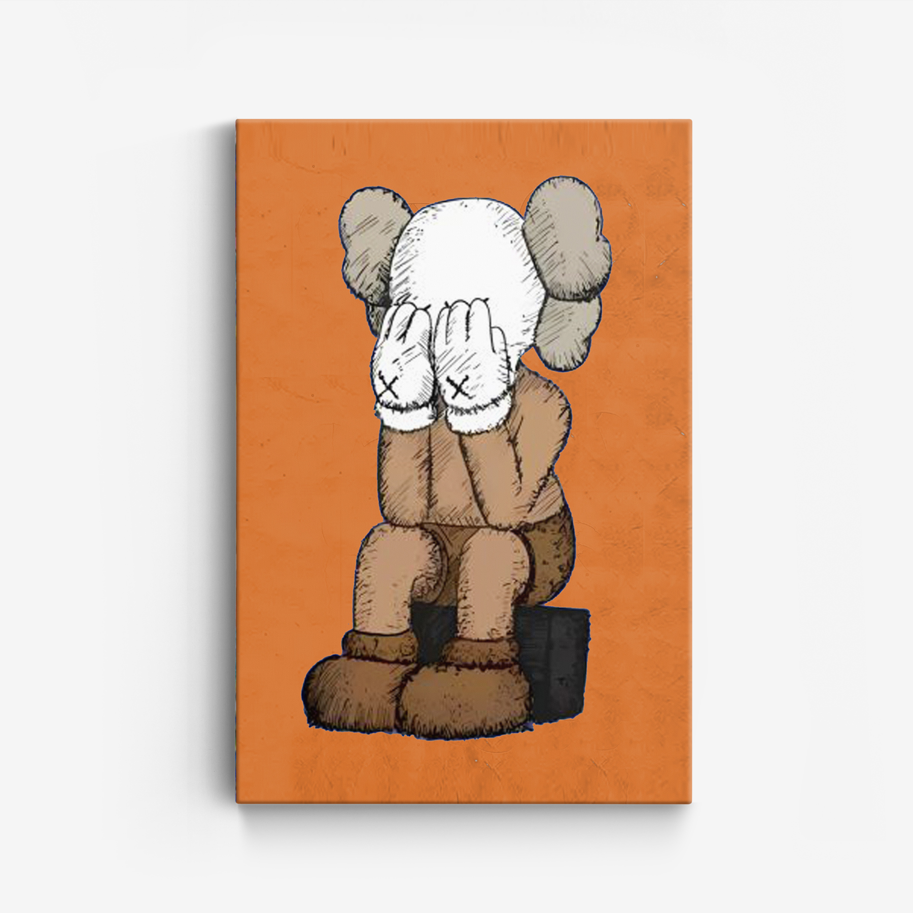 Canvas - Kaws / Orange