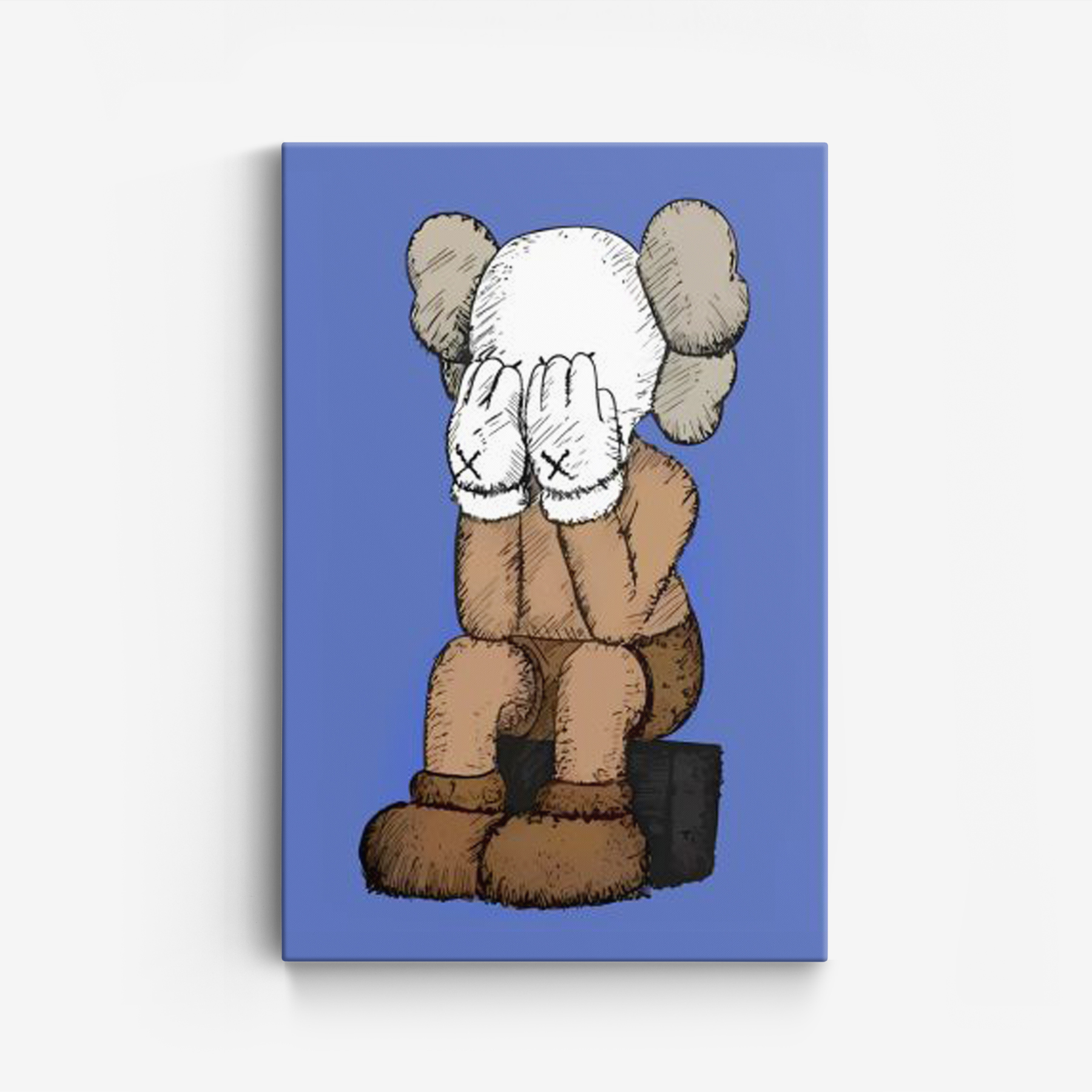 Canvas - Kaws /  Blå