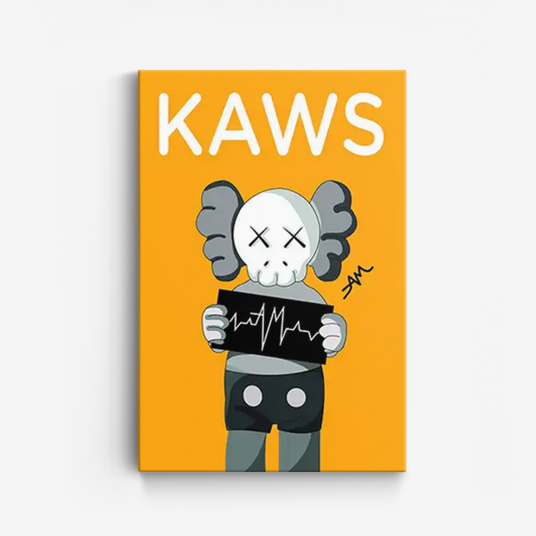 Canvas - Kaws /  Gul