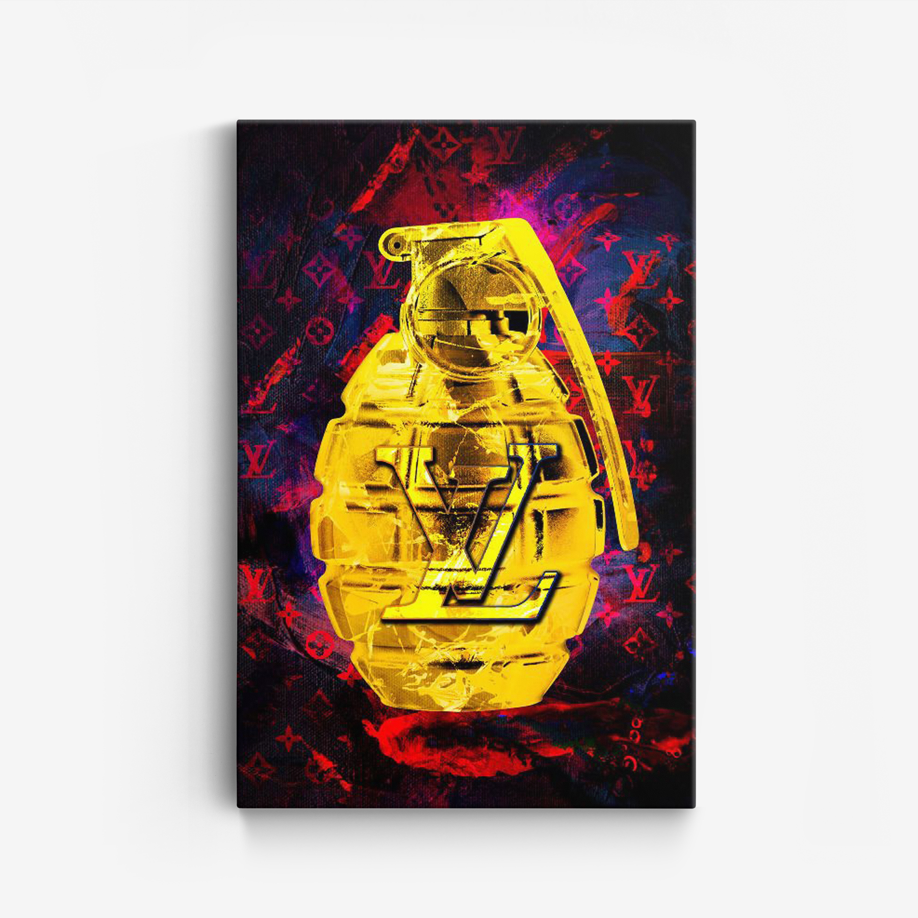Canvas - Granatguld
