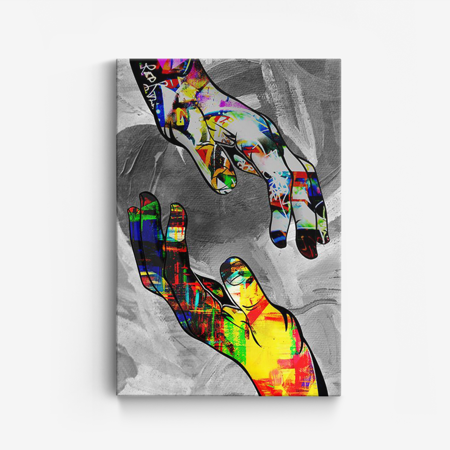 Canvas - Hand med hand