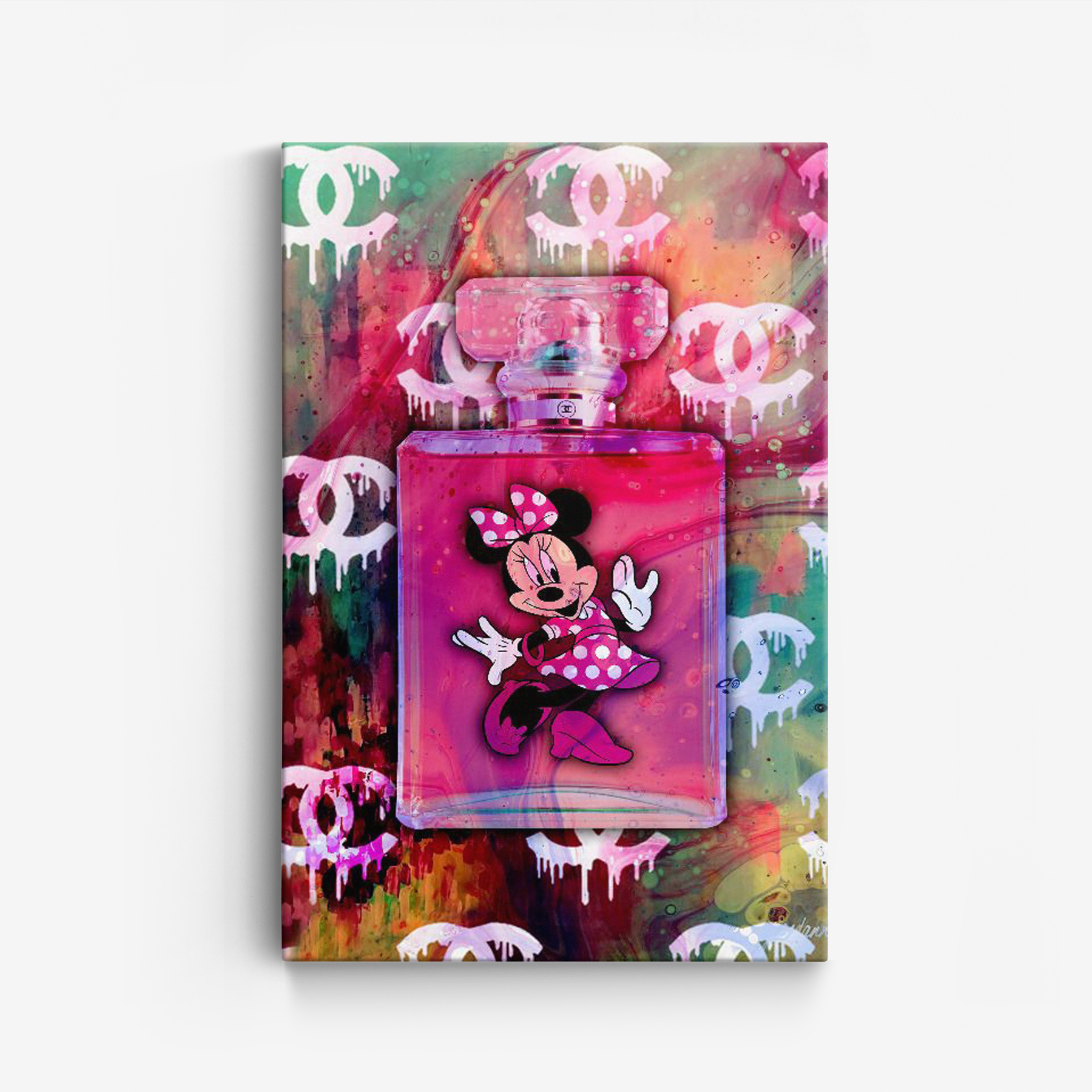 Canvas - Rosa minnie mouse