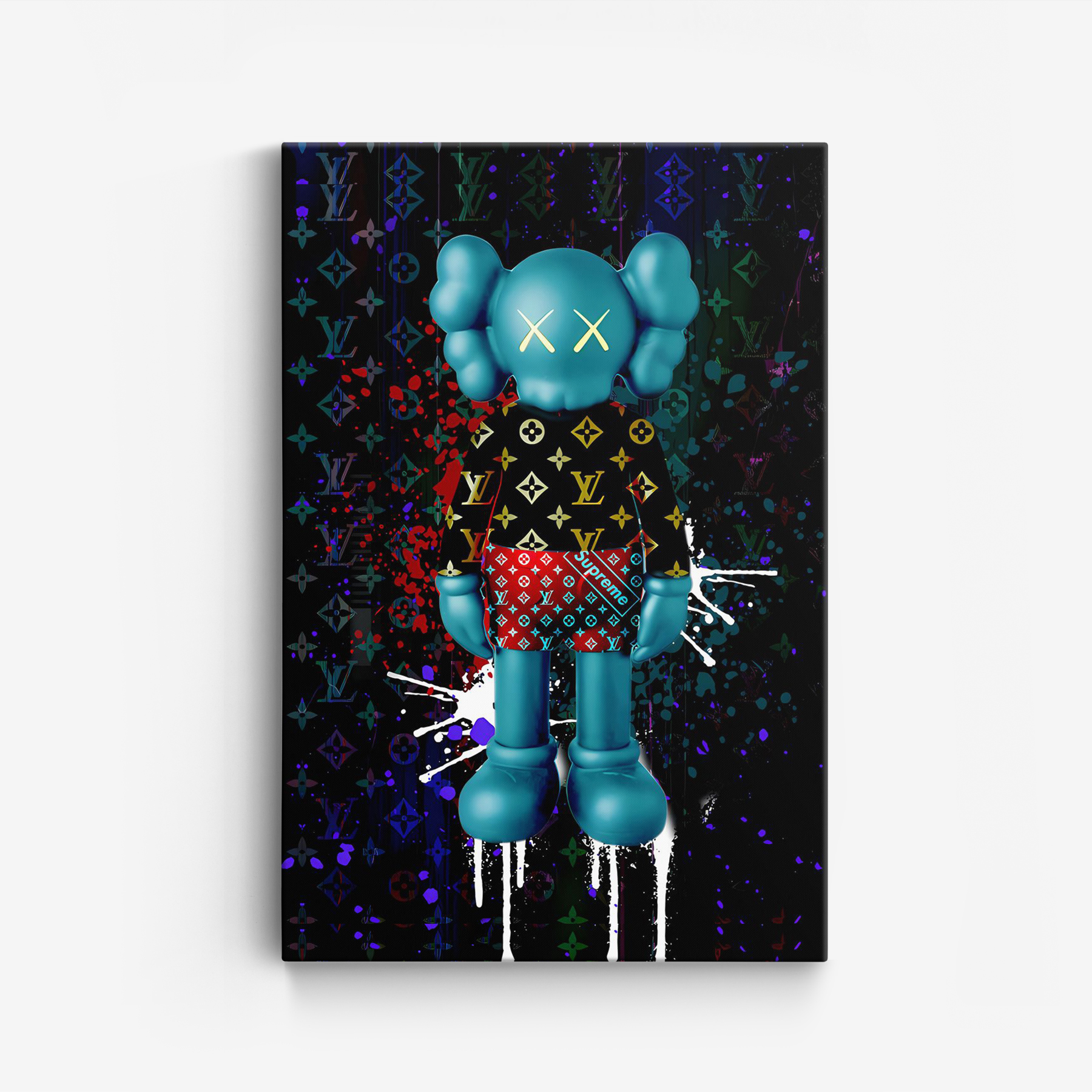 Canvas - Kaws Björnkonst