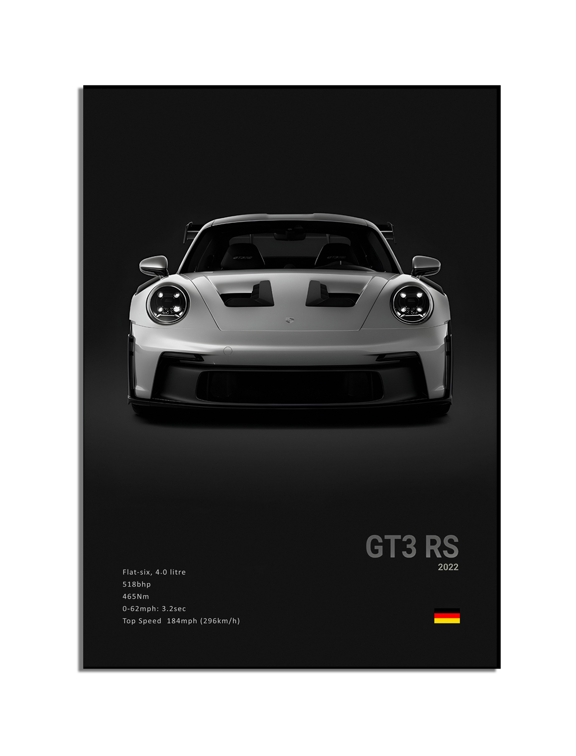 Affisch – Lyxig sportbil / GT3 RS