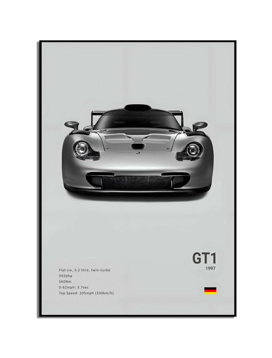 Affisch – Lyxig sportbil / GT1