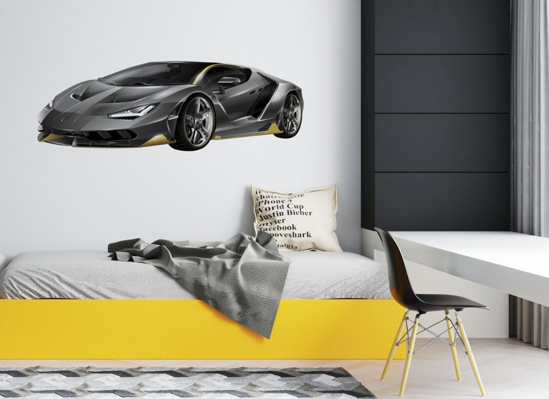 Väggdekal - Lamborghini Aventador