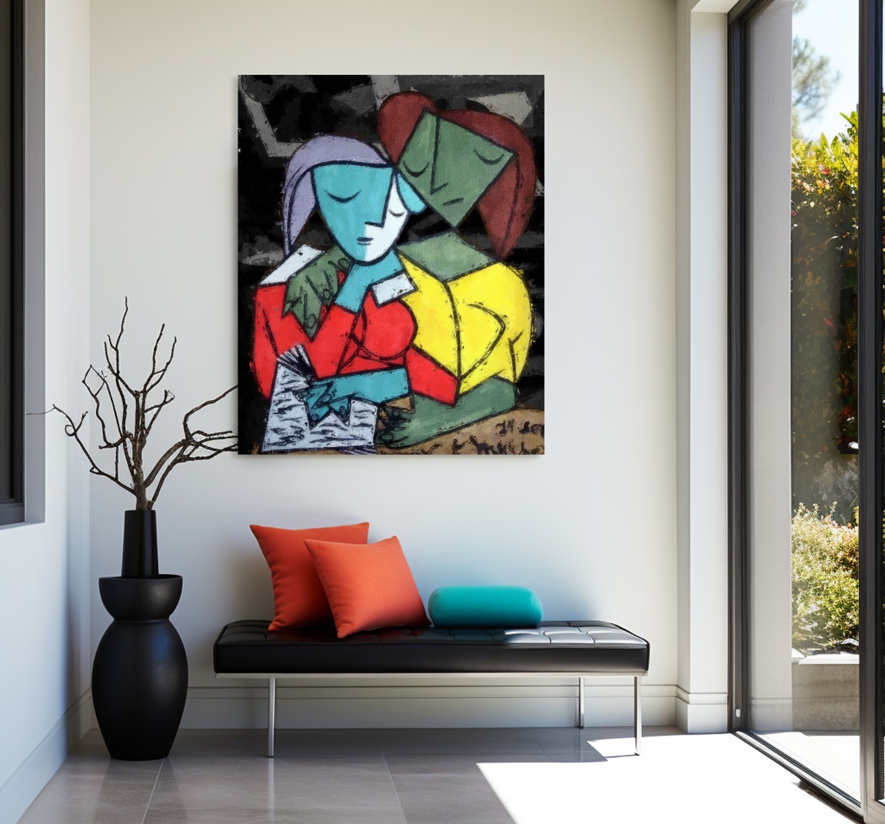 Affisch – Picasso’s / HAATTI Två flickor läser