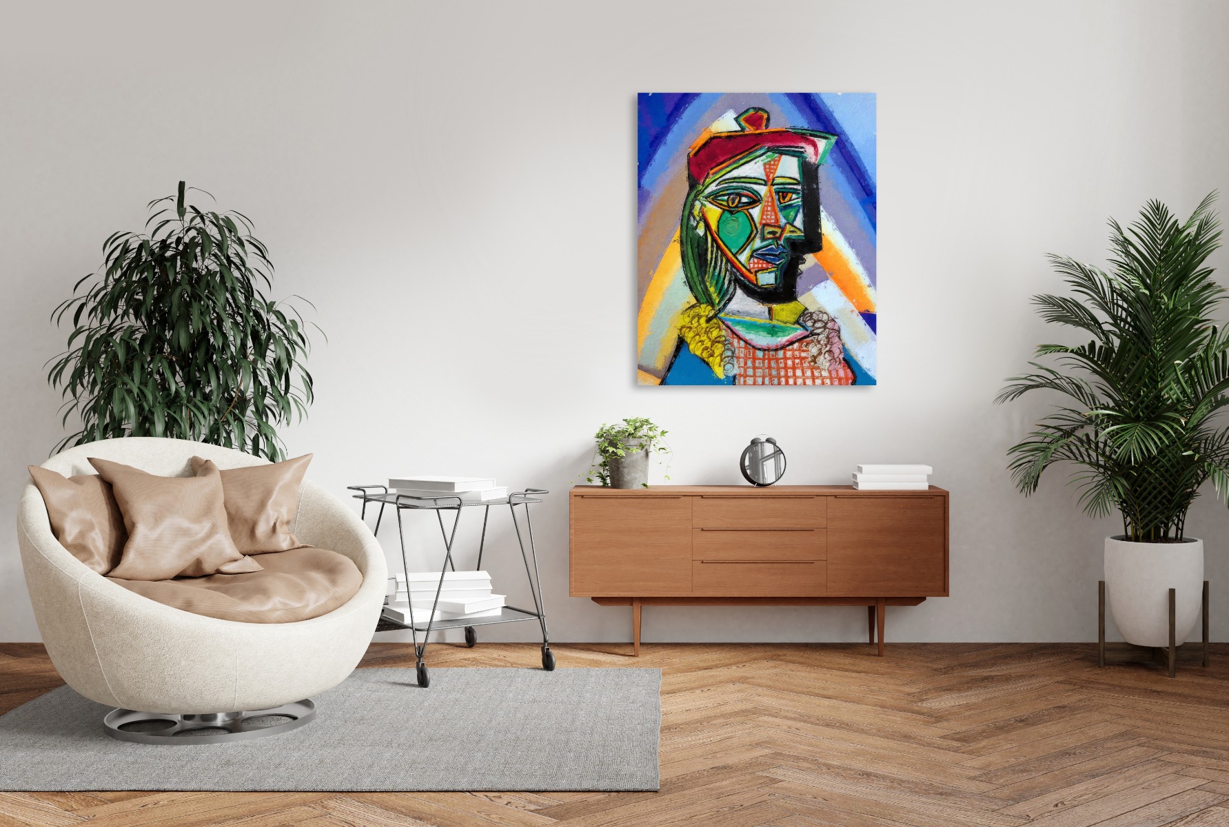 Canvas - Picasso's Konst / Porträtt av kvinnor / Marie-Thérèse Walter