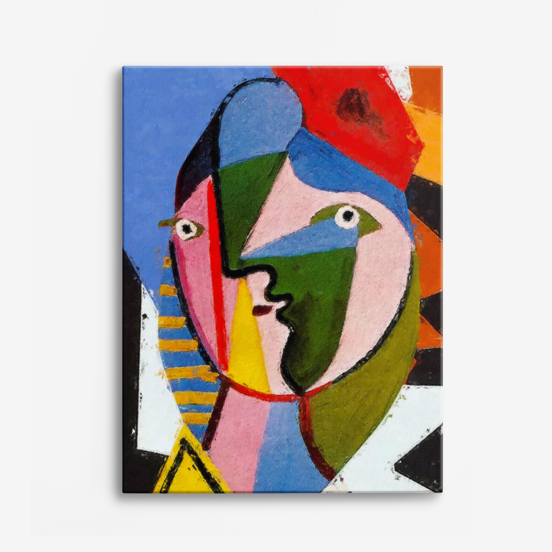 Canvas - Picasso's Konst / Kvinnor vänder åt höger