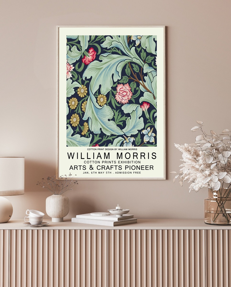Affisch – WILLIAM MORRIS / ARTS & CRAFTS PIONEER / 02
