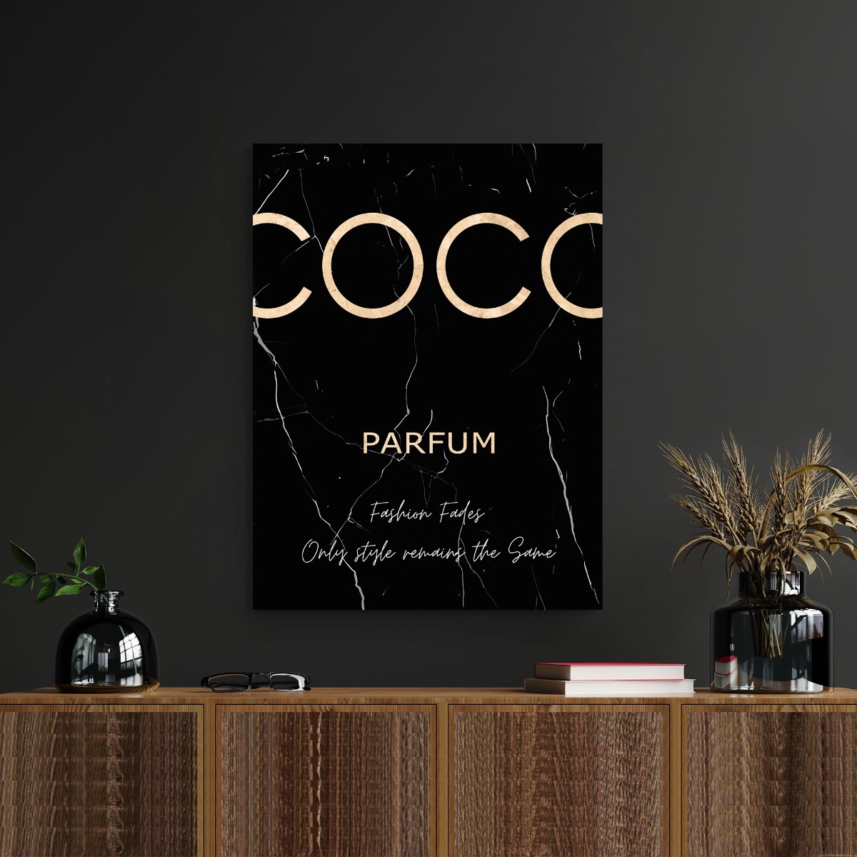 Affisch – COCO – Fashion Fades only style remains the same