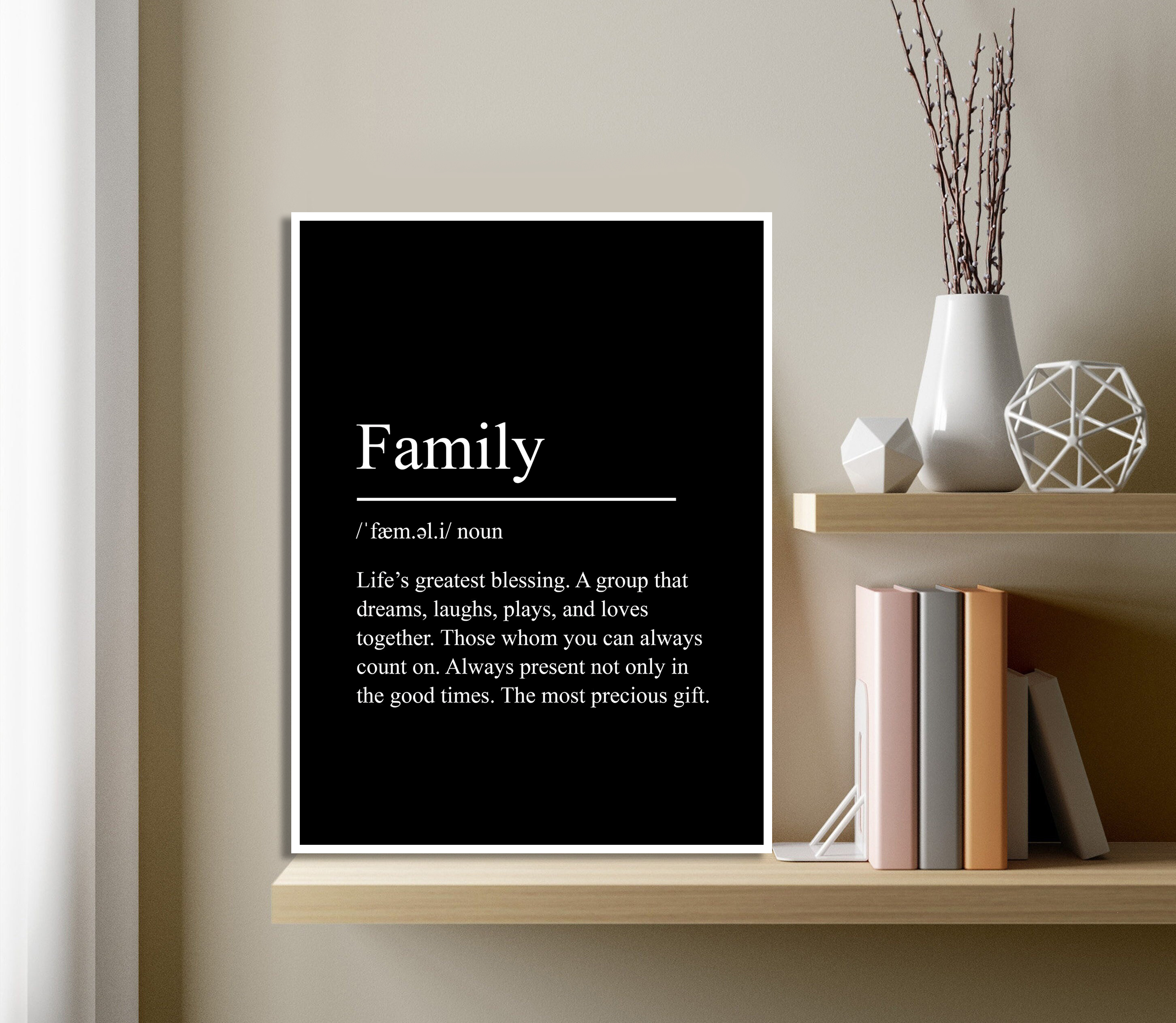 Affisch – Family