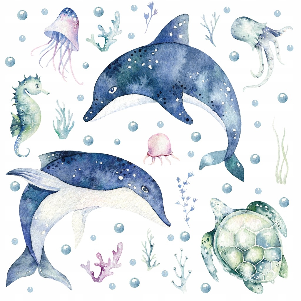 Wallsticker - Sea Animals