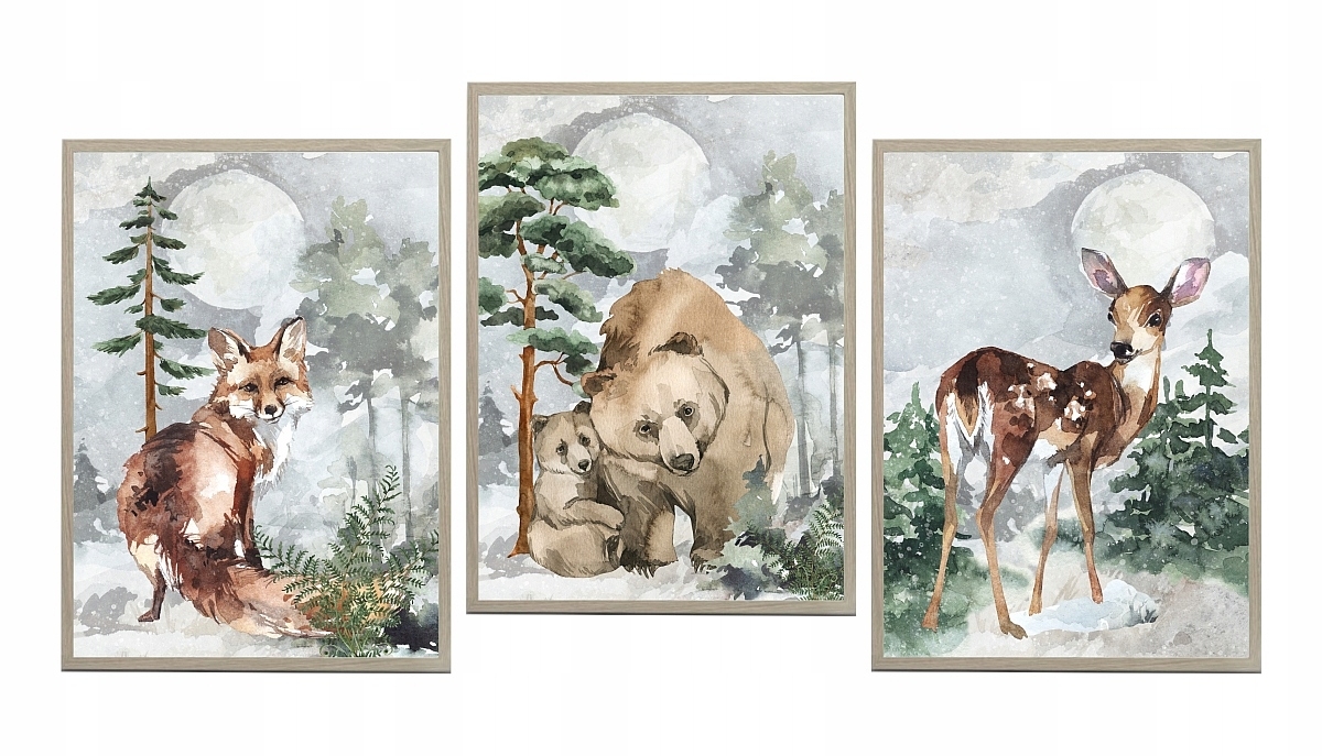 Posters - Skogslegender / Set om 3