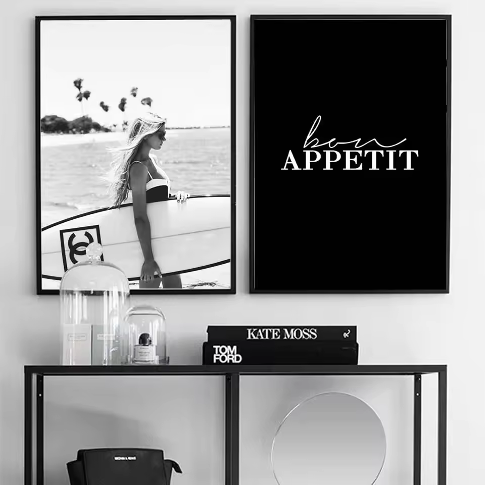 Affisch - bon APPETIT / Set om 2